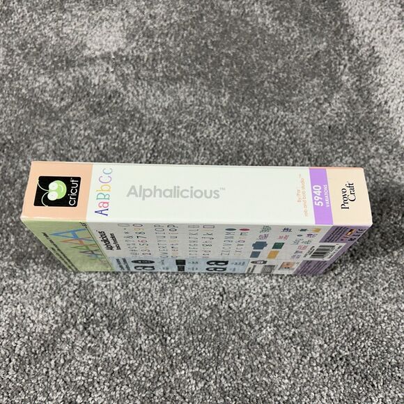 Cricut 29-0287 Alphalicious Font Cartridge Alphabet Provo Craft 5940 - Picture 7 of 7